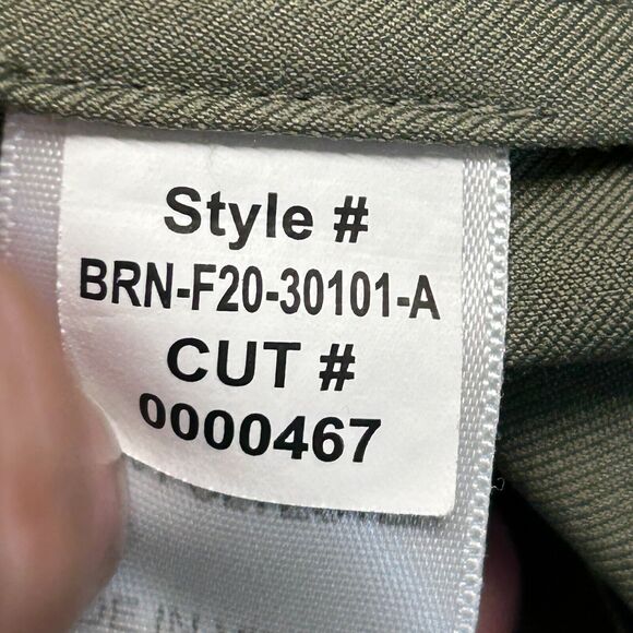 Mizzen + Main Baron Chino Pants Men's 30 Athletic Green Hemmed to 28" Inseam - Picture 10 of 13